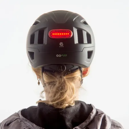 Casque urbain Pilot (Visière + Clignotants) - Go-Off