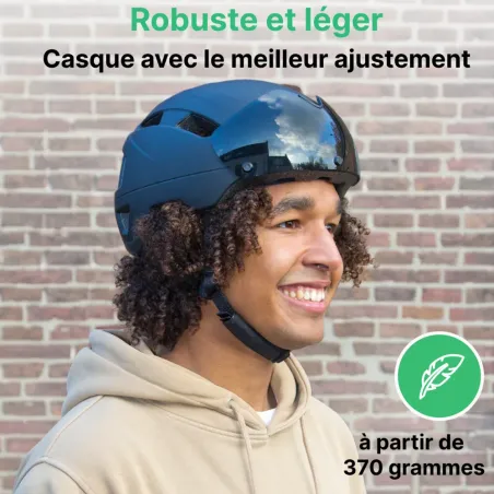 Casque urbain Pilot (Visière + Clignotants) - Go-Off