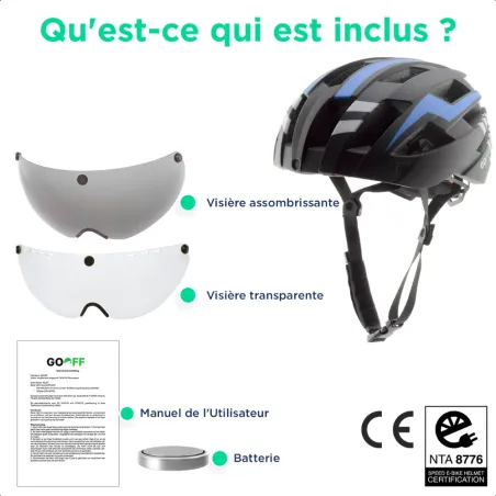 Casque urbain Blitz - Go-Off