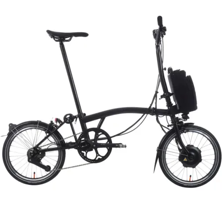 Brompton P-Line électrique 12 vitesses  - Midnight Black