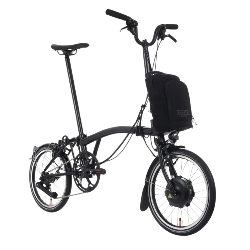 Brompton P-Line électrique 12 vitesses - Midnight Black Brompton P-Line électrique 12 vitesses - Midnight Black