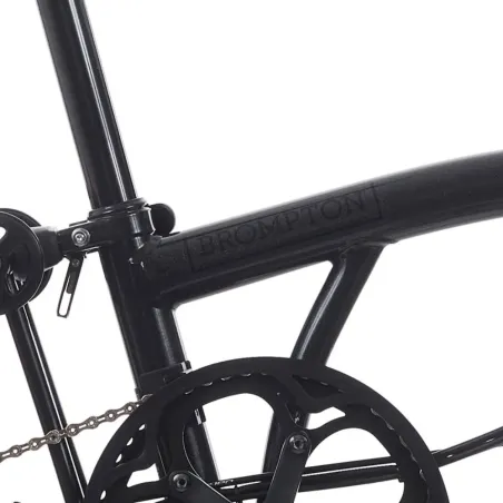 Brompton P-Line électrique 12 vitesses  - Midnight Black