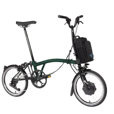 Brompton C Line Electric  12 vitesses - Racing Green