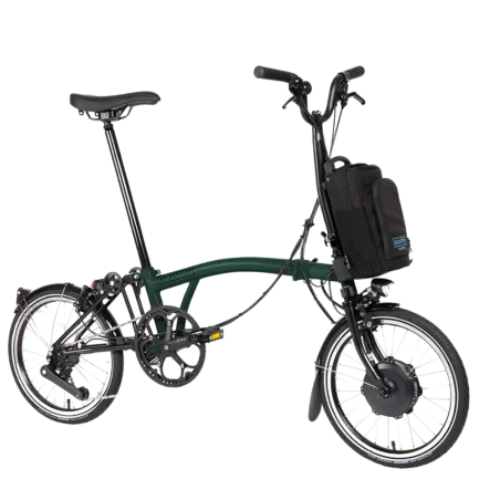 Brompton C Line Electric  12 vitesses - Racing Green