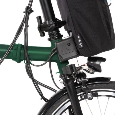Brompton C Line Electric  12 vitesses - Racing Green