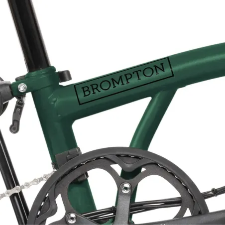 Brompton C Line Electric  12 vitesses - Racing Green