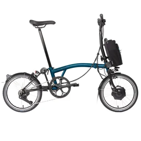 Brompton C Line Electric  12 vitesses - Ocean Blue