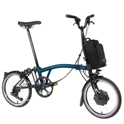 Brompton C Line Electric  12 vitesses - Ocean Blue