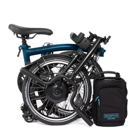 Brompton C Line Electric  12 vitesses - Ocean Blue