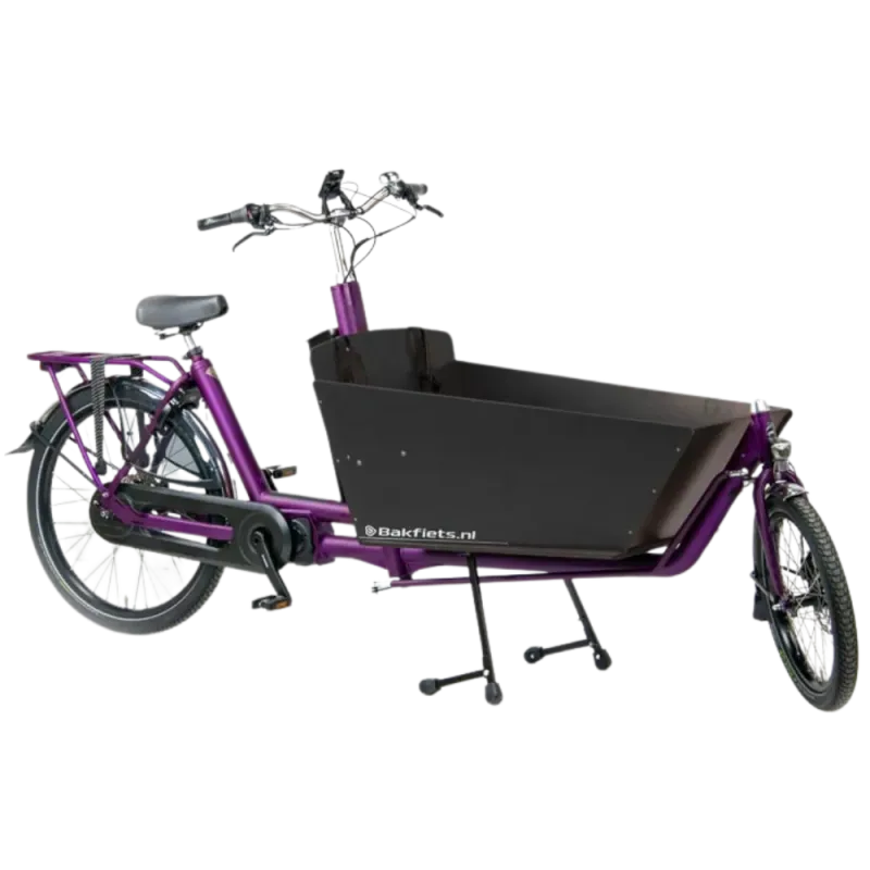 Biporteur électrique Bakfiets Classic Steps long Biporteur électrique Bakfiets Classic Steps long