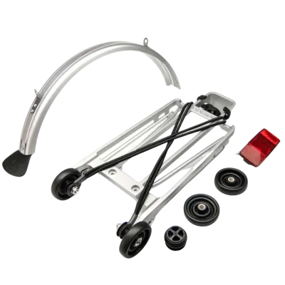 Kit complet de porte-bagages arrière - Silver - BROMPTON