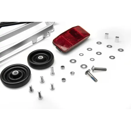 Kit complet de porte-bagages arrière - Silver - BROMPTON