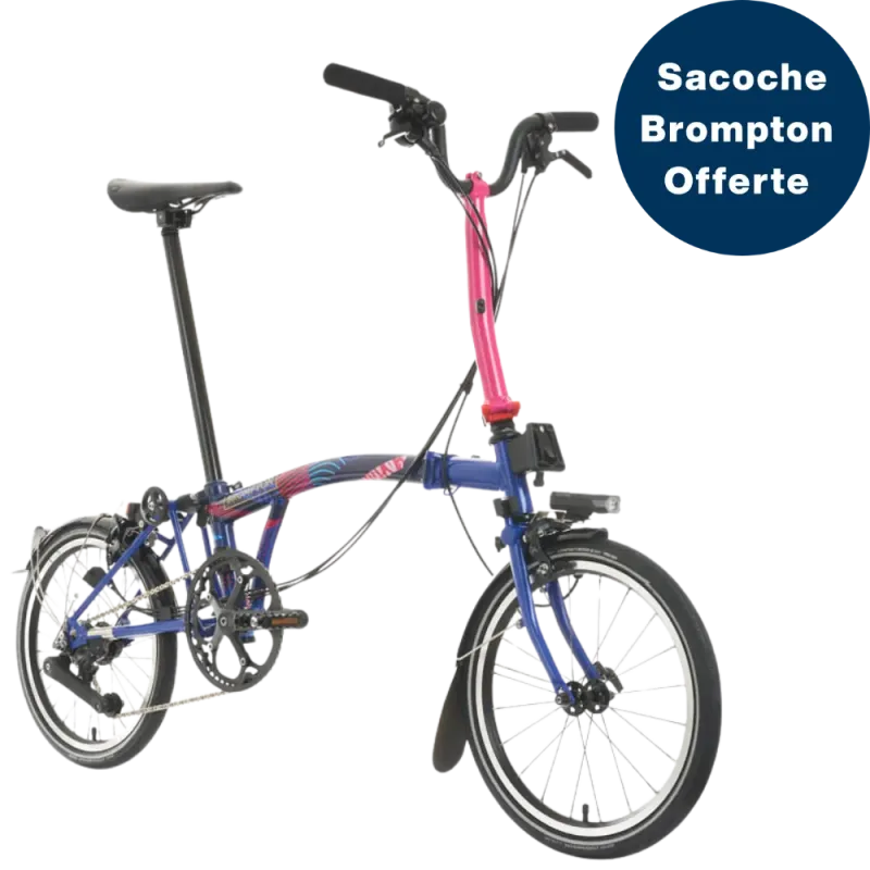 Brompton - P-Line Explore 12 Vitesses - Paris Edition