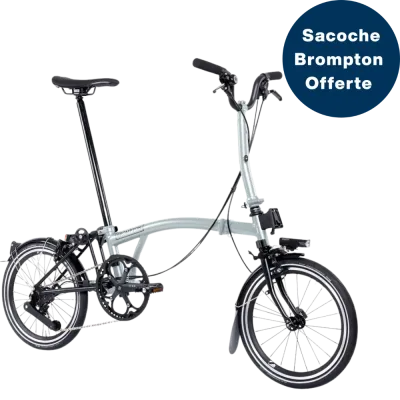 Brompton P-Line 4 vitesses - Lunar Ice
