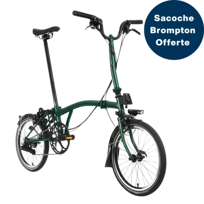 Brompton - C-Line Explore 12 vitesses - Racing Green