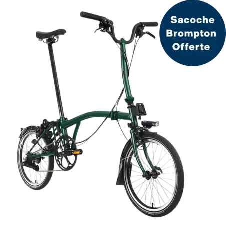 Brompton - C-Line Explore 12 vitesses - Racing Green