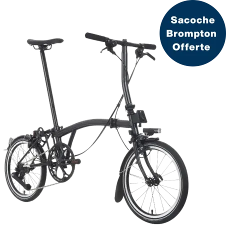 Brompton P-Line 4 Vitesses - Midnight Black