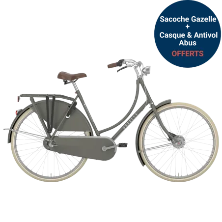 Vélo de ville hollandais Gazelle Classic à rétropédalage