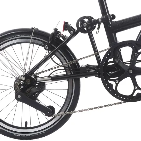 Vélo pliant P-Line - Brompton. Triangle et fourche en titane