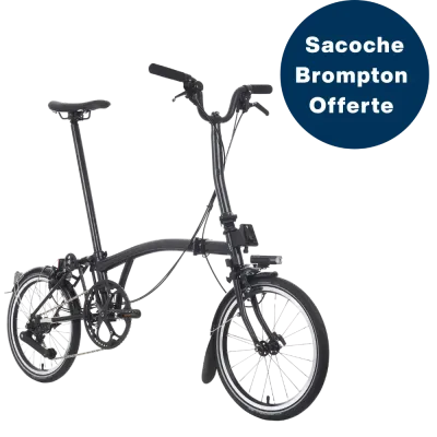 Vélo pliant P-Line - Brompton. Triangle et fourche en titane
