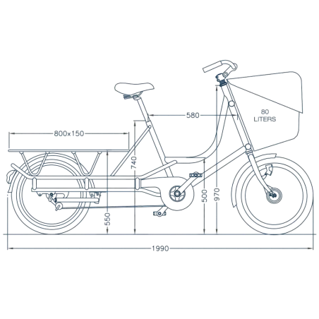 Justlong (musculaire) - Bicicapace