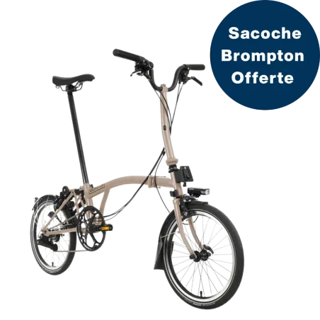 Brompton - C-Line Explore 12 vitesses - Dune Sand