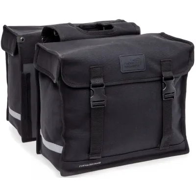 Sacoche de vélo double New Looxs Canvas de luxe 46L