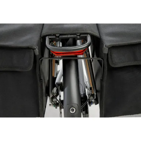 Sacoche de vélo double New Looxs Canvas de luxe 46L