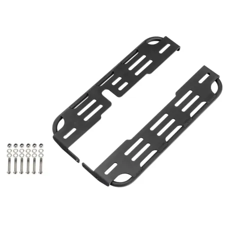 Le Sidekick Wide Decks est une plate-forme pour l’arrière du vélolongtail Tern GSD qui permet d’élargir les reposes pieds et per