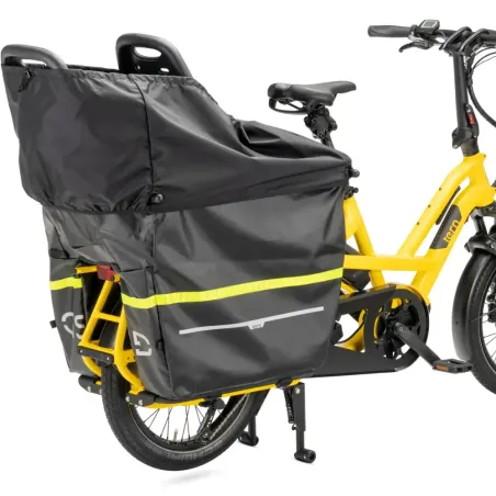 Le Sidekick Wide Decks est une plate-forme pour l’arrière du vélolongtail Tern GSD qui permet d’élargir les reposes pieds et per