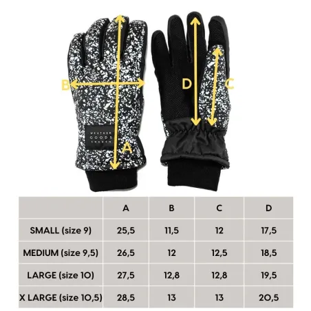 Gants vélo réfléchissants Leopard - Weathergoods Sweden - Holland Bikes