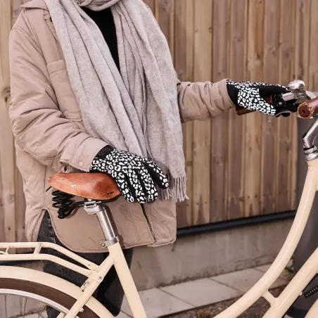 Gants vélo réfléchissants Leopard - Weathergoods Sweden - Holland Bikes