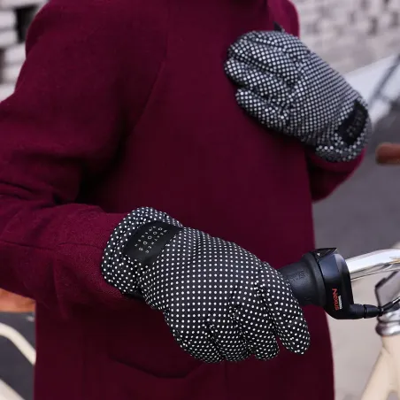 Gants vélo réfléchissants Dots - Weathergoods Sweden