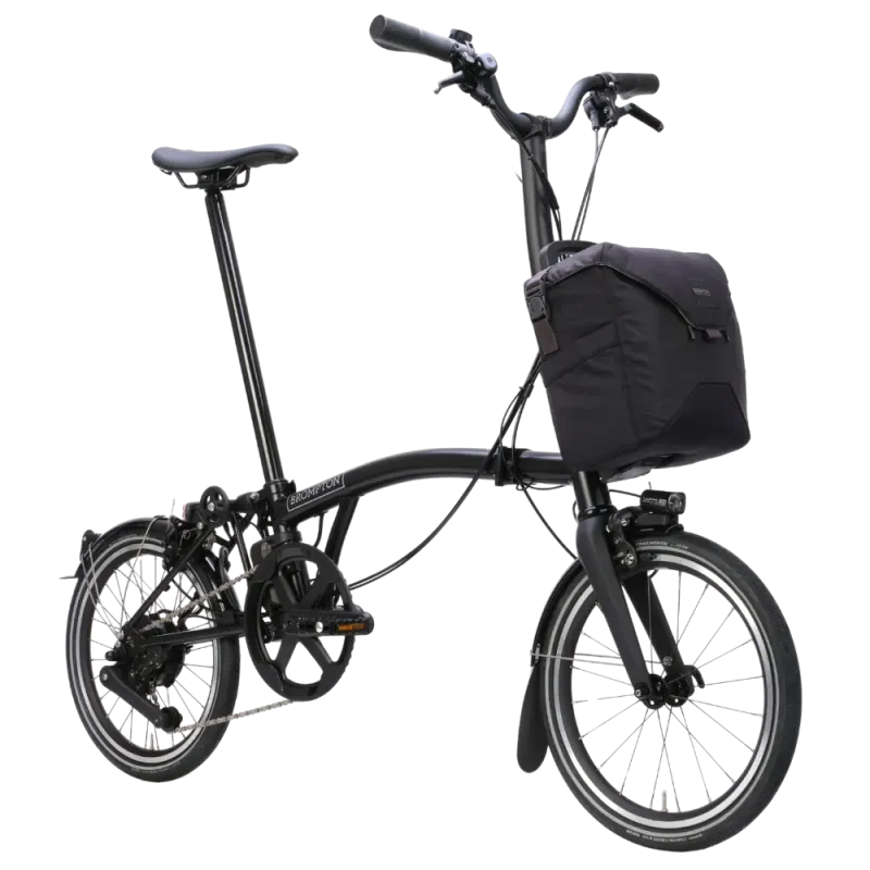 Brompton P-Line Electric (E-Motiq) 4 Vitesses - Matt Black Brompton P-Line Electric (E-Motiq) 4 Vitesses - Matt Black