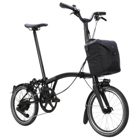 Brompton P-Line Electric (E-Motiq) 4 Vitesses - Matt Black