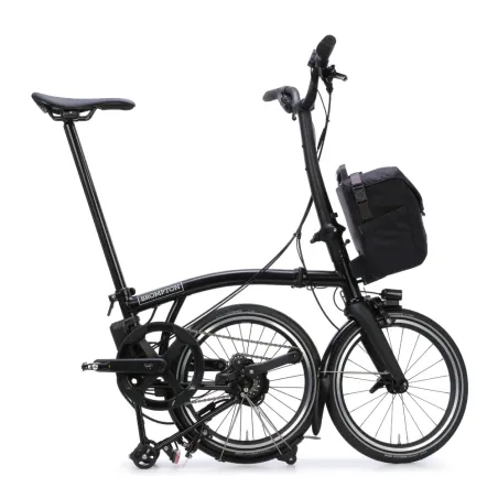 Brompton P-Line Electric (E-Motiq) 4 Vitesses - Matt Black