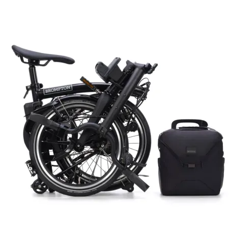 Brompton P-Line Electric (E-Motiq) 4 Vitesses - Matt Black