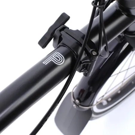 Brompton P-Line Electric (E-Motiq) 4 Vitesses - Matt Black