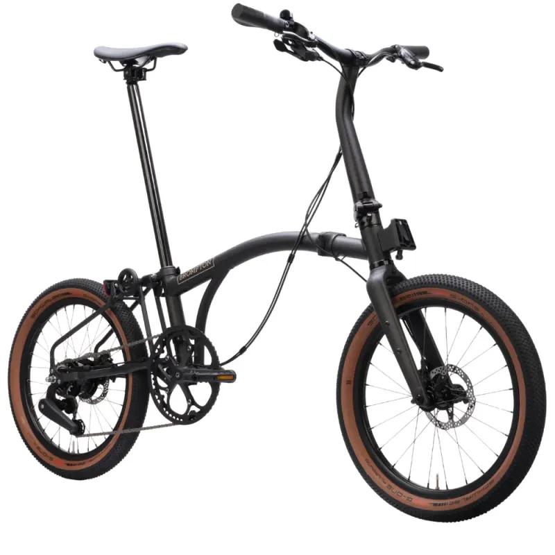 Folding Bike Brompton - G-Line (Space Black)