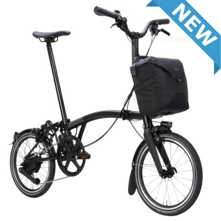 Brompton P-Line Electric (E-Motiq) 4 Vitesses - Matt Black