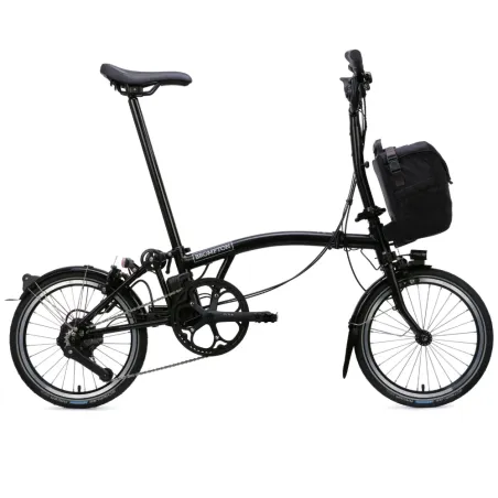 Brompton C-Line Electric (E-Motiq) 4 Vitesses - Matt Black