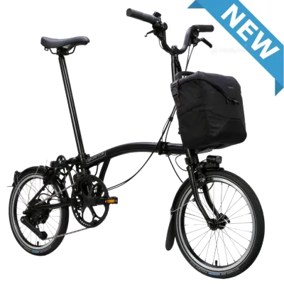 Brompton C-Line Electric (E-Motiq) 4 Vitesses - Matt Black