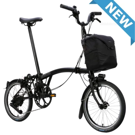 Brompton C-Line Electric (E-Motiq) 4 Vitesses - Matt Black