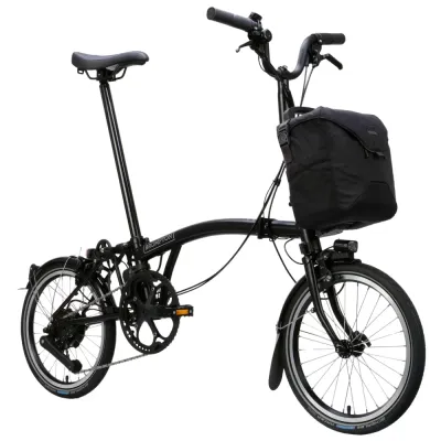 Brompton C-Line Electric (E-Motiq) 4 Vitesses - Matt Black