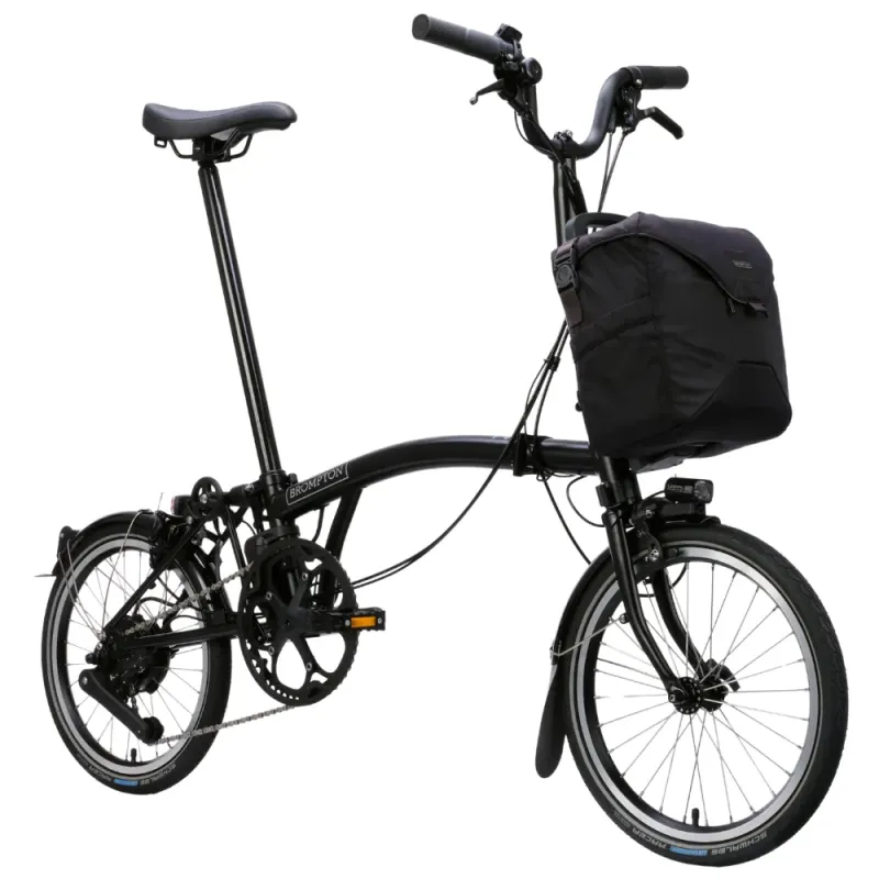 Brompton C-Line Electric (E-Motiq) 4 Vitesses - Matt Black