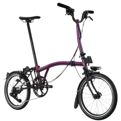 Vélo pliant P-Line - Brompton. Triangle et fourche en titane