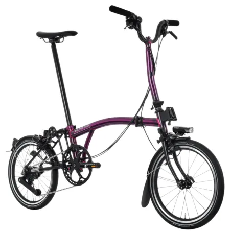 Vélo pliant P-Line - Brompton. Triangle et fourche en titane