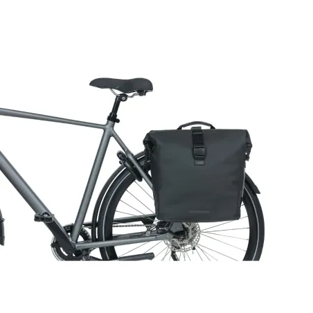 Sacoche vélo Soho Nordlicht  41L (x2 LED) - Basil