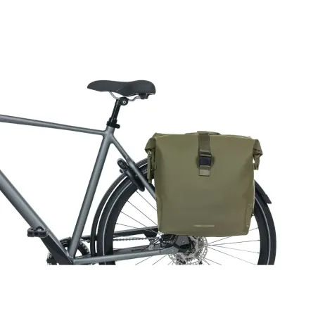 Sacoche vélo Soho Nordlicht  41L (x2 LED) - Basil
