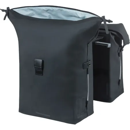 Sacoche vélo Soho Nordlicht  41L (x2 LED) - Basil